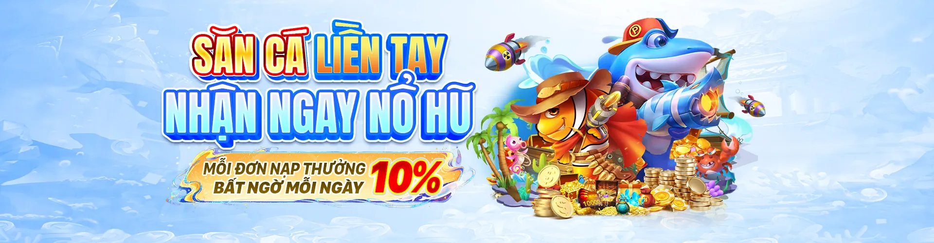 Thế giới Bắn Cá Visabet sống động
